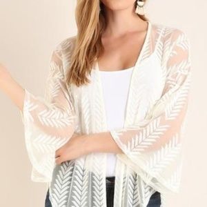 Sheer Arrow Cardigan